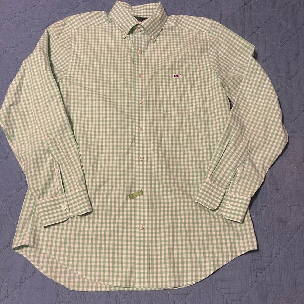 Vineyard Vines Slim Fit Tucker Shirt Men’s Size M Button Down